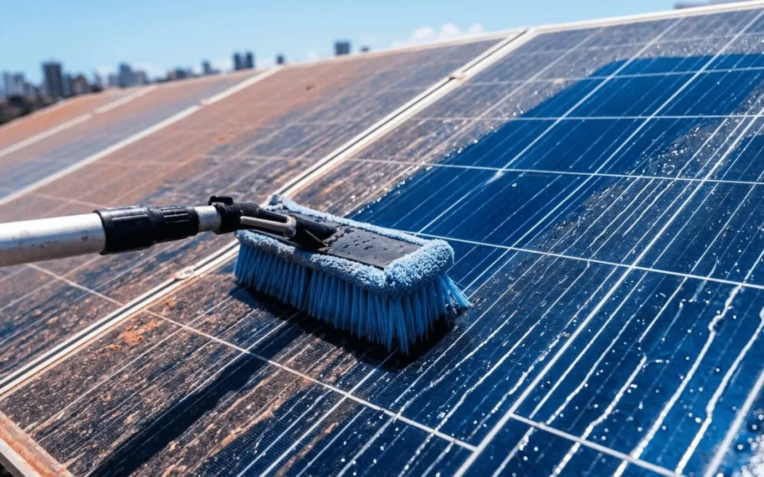 Limpeza de Placa Solar: 7 Cuidados para Não Estragar seu Painel em 2026